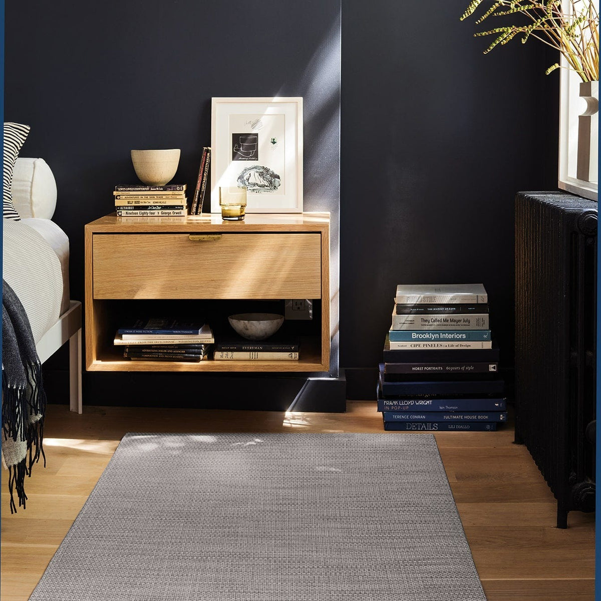 Detail image of Chilewich woven material showcasing texture, color, and pattern of the terrastrand yarn weave.