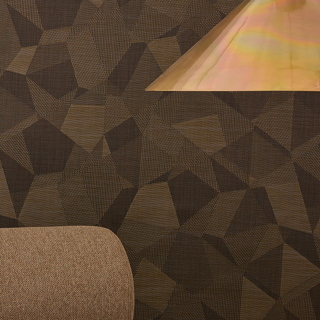Detail image of Chilewich woven material showcasing texture, color, and pattern of the terrastrand yarn weave.