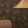 Detail image of Chilewich woven material showcasing texture, color, and pattern of the terrastrand yarn weave.