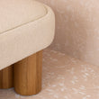 Detail image of Chilewich woven material showcasing texture, color, and pattern of the terrastrand yarn weave.