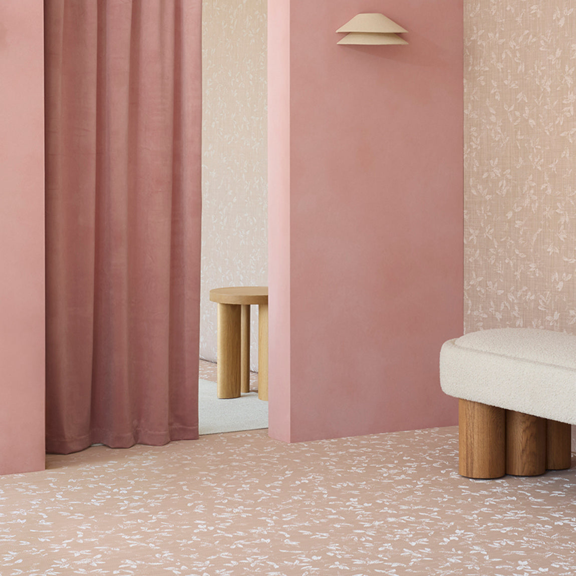 Grove Wall Textile Samples - Apple Blossom