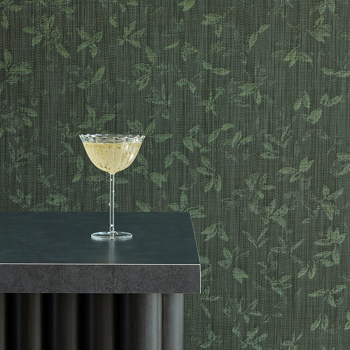 Detail image of Chilewich woven material showcasing texture, color, and pattern of the terrastrand yarn weave.