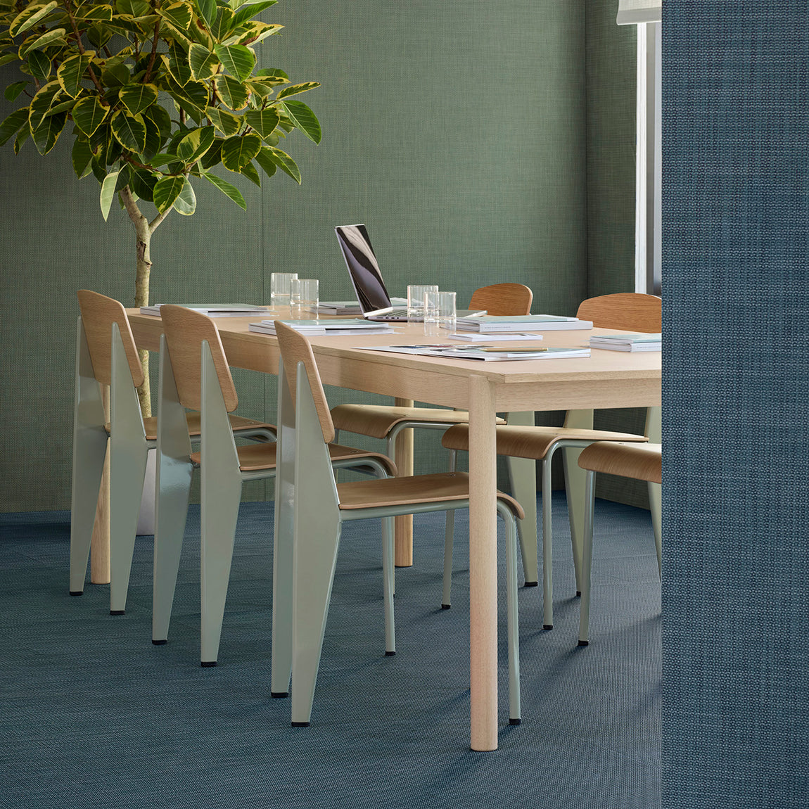 Link Wall Textile Samples - Bluegrass