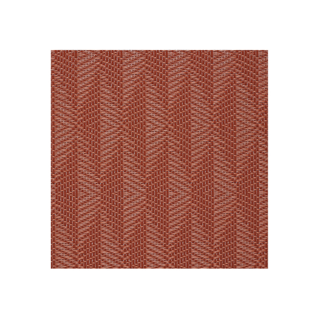 Detail image of Chilewich woven material showcasing texture, color, and pattern of the terrastrand yarn weave.