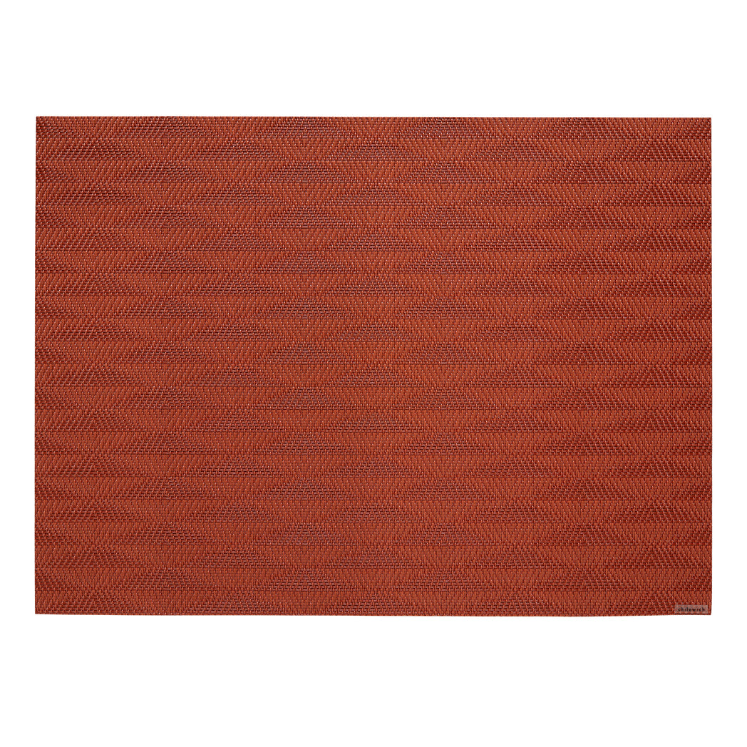 Rectangle Placemats in Midtone Red Orange