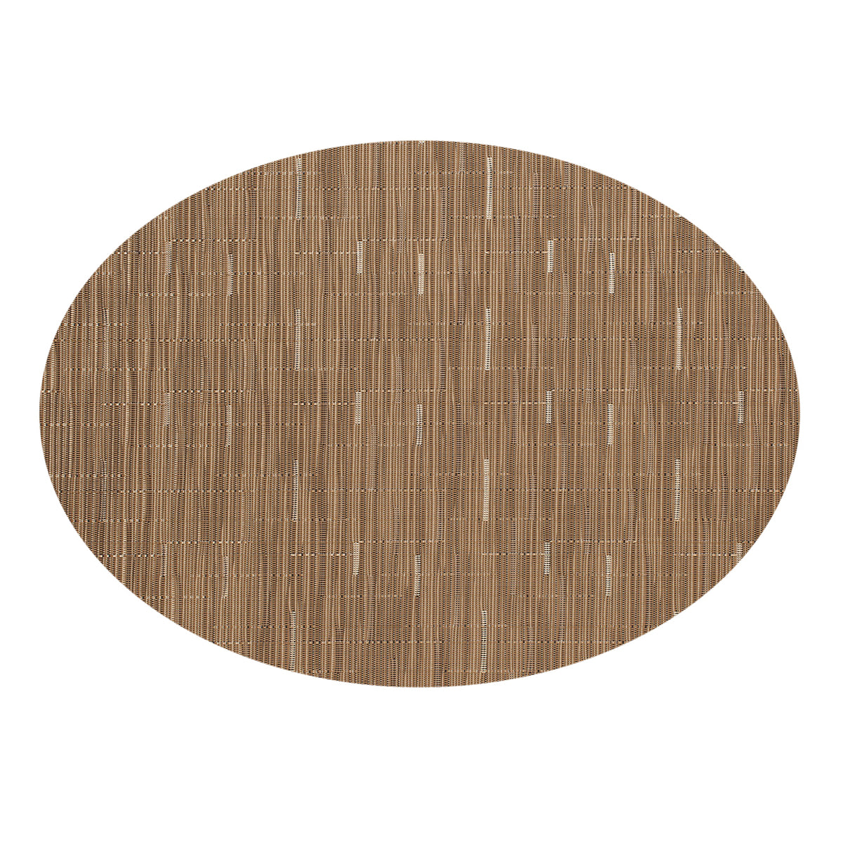 Oval Placemats in Dark Warm Beige