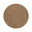 Round Placemats in Dark Warm Beige