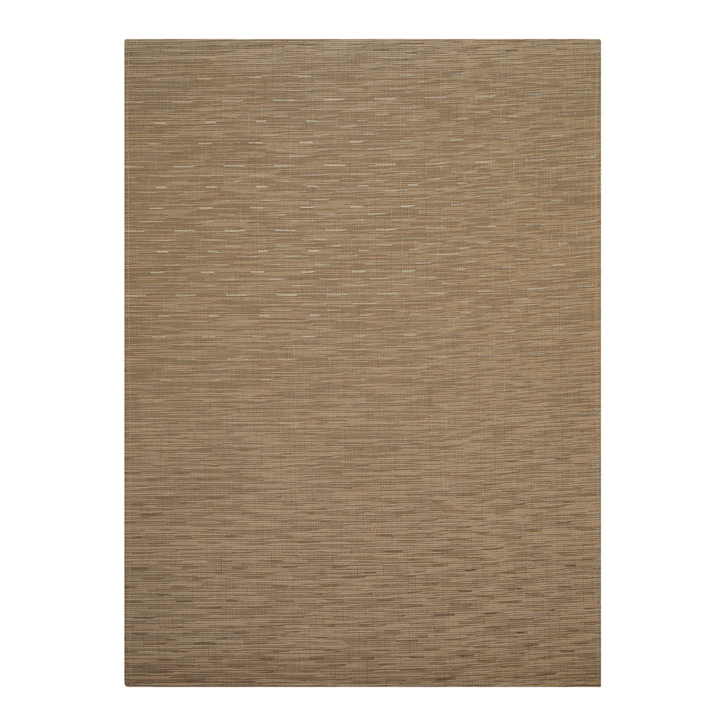 Rectangle Woven Floor Mat in Dark Warm Beige