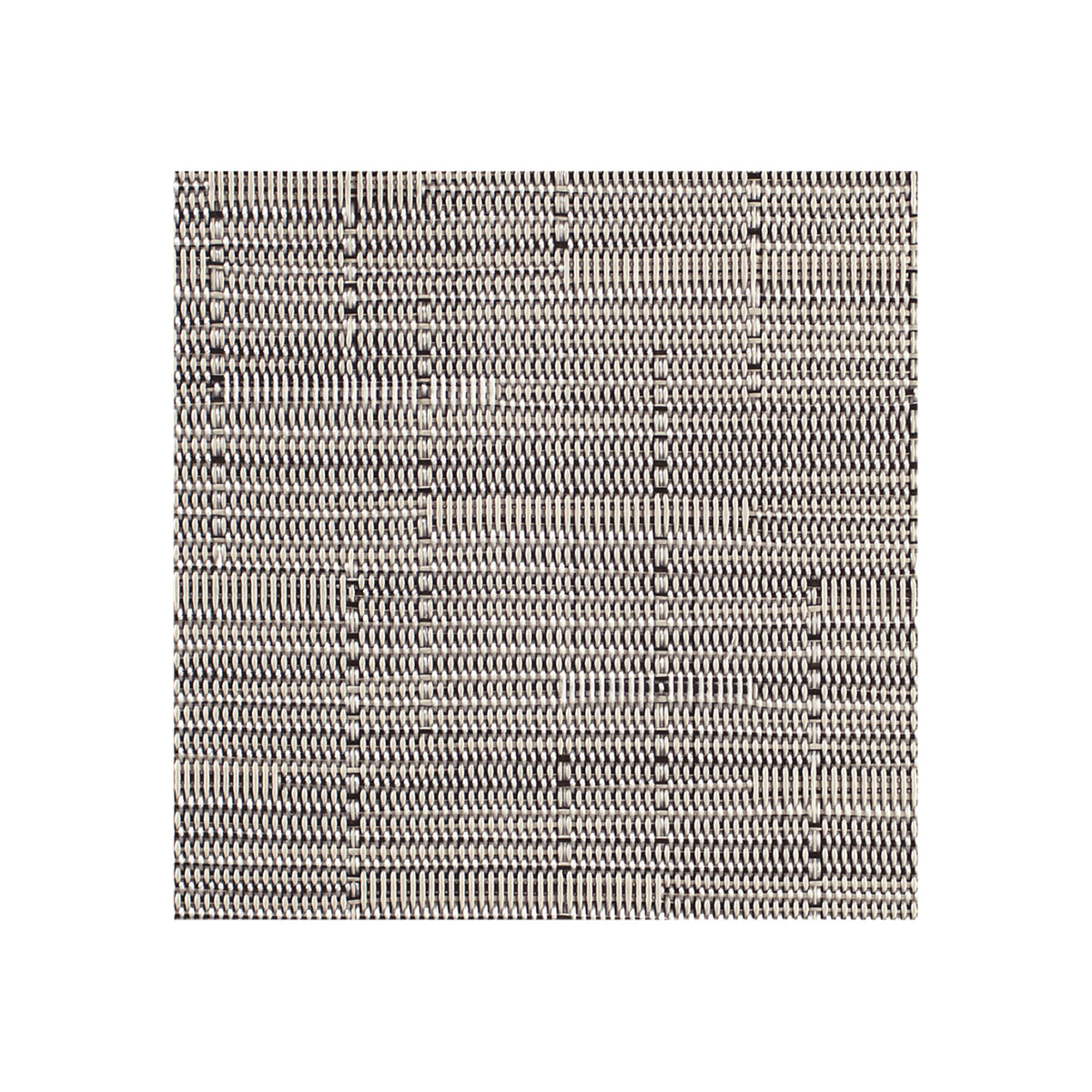 Detail image of Chilewich woven material showcasing texture, color, and pattern of the terrastrand yarn weave.