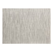 Rectangle Placemats in Light Neutral Beige with Dark Greige