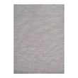 Rectangle Woven Floor Mat in Light Neutral Beige with Dark Greige
