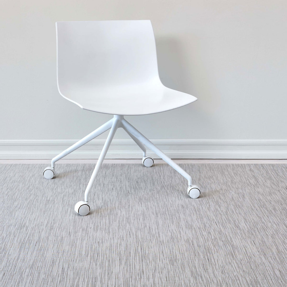 Bamboo Rugs - Chalk With Prop