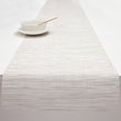 14'' x 72'' Table Runners in Light Neutral Beige With White