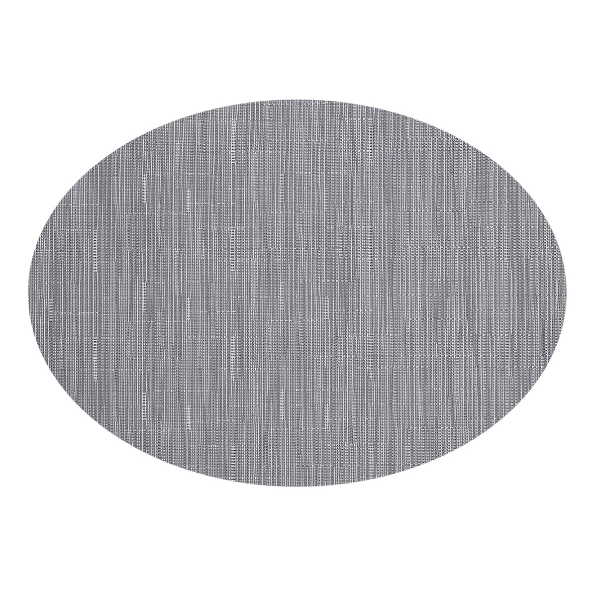 Oval Placemats in Midtone Cool Grey