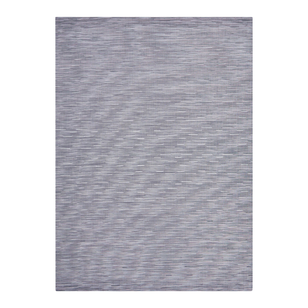 Rectangle Woven Floor Mat in Midtone Cool Grey