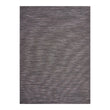 Rectangle Woven Floor Mat in Dark Warm Grey With Light Beige