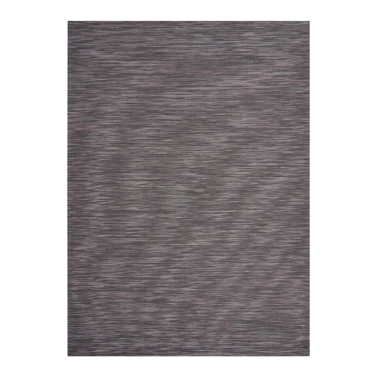 Rectangle Woven Floor Mat in Dark Warm Grey With Light Beige
