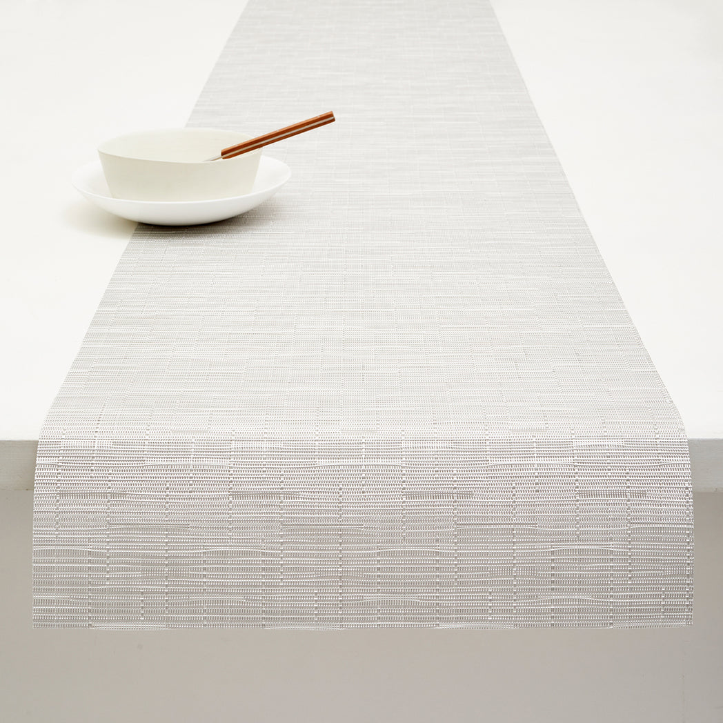 14'' x 72'' Table Runners in Light Silver