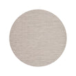 Round Woven Floor Mat in Midtone Warm Beige
