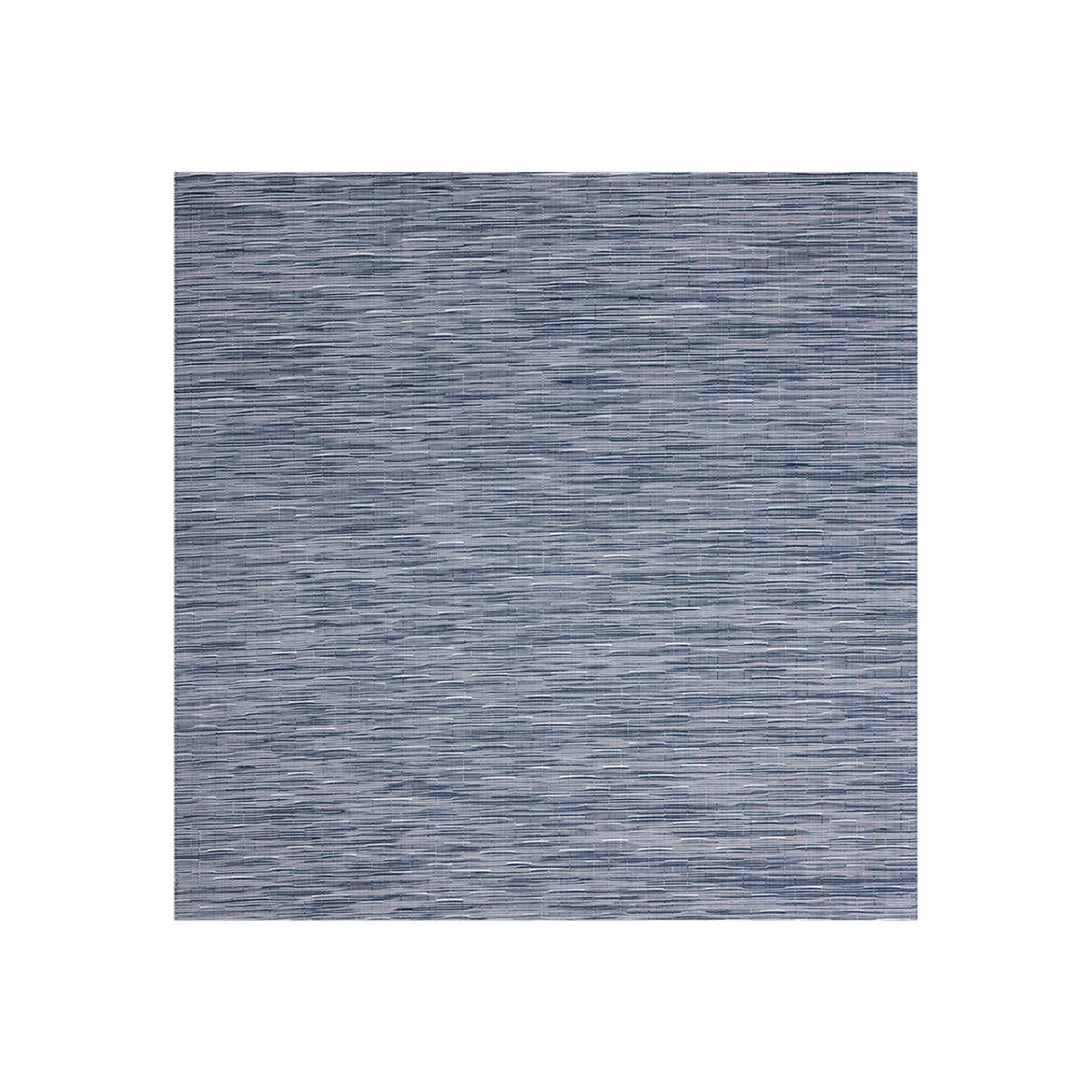 Rain Woven Floor Mat in Midtone Blue With Light Blue