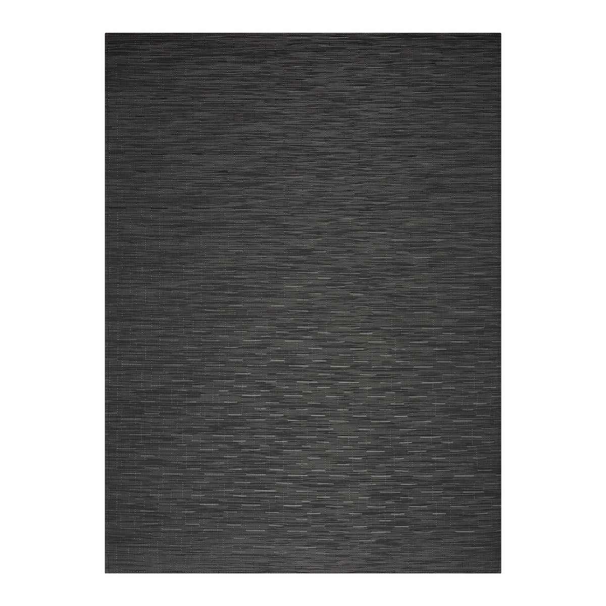 Rectangle Woven Floor Mat in Dark Warm Grey, Almost Black