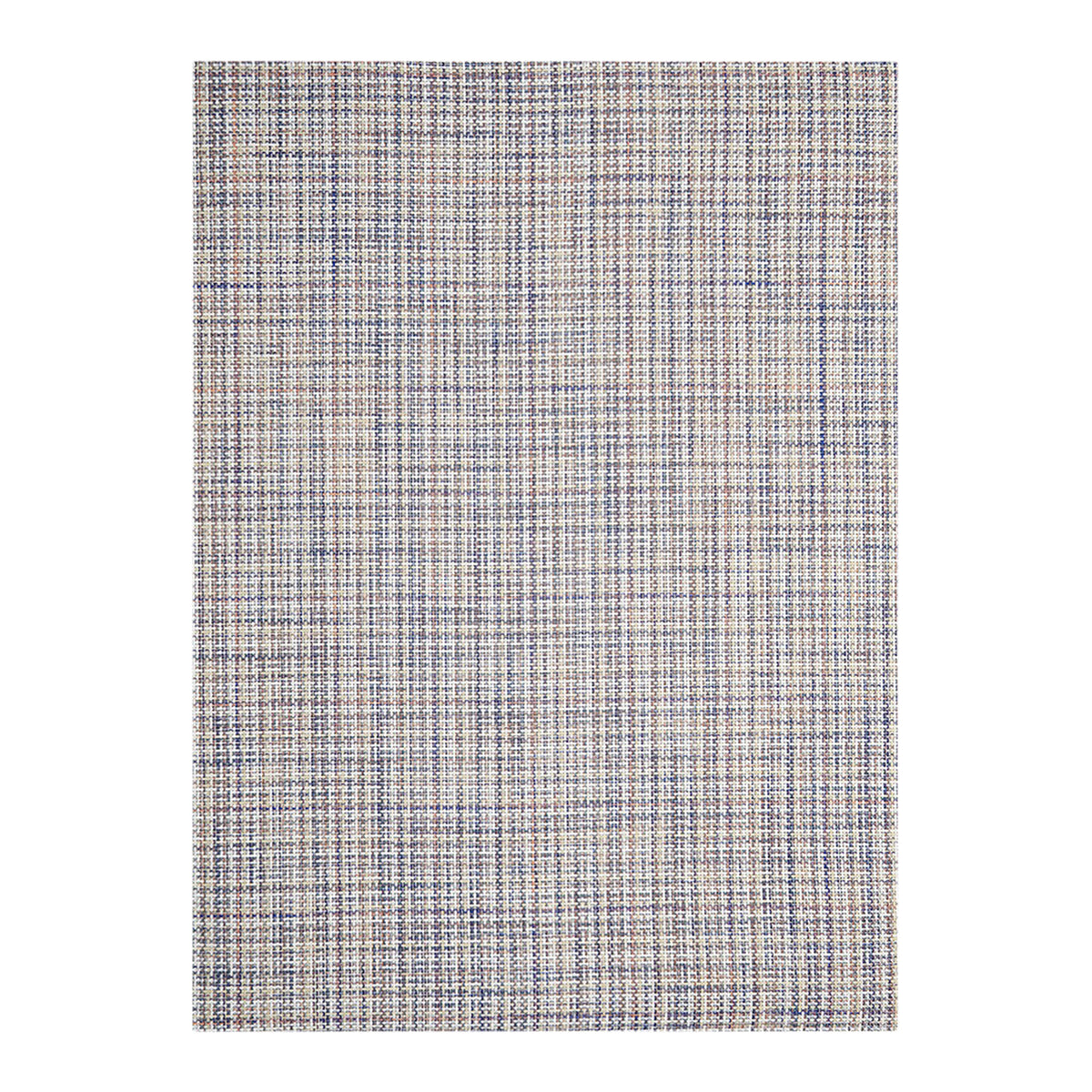 Bon Bon Woven Floor Mat in Light Warm Beige Base with Multicolored Accents