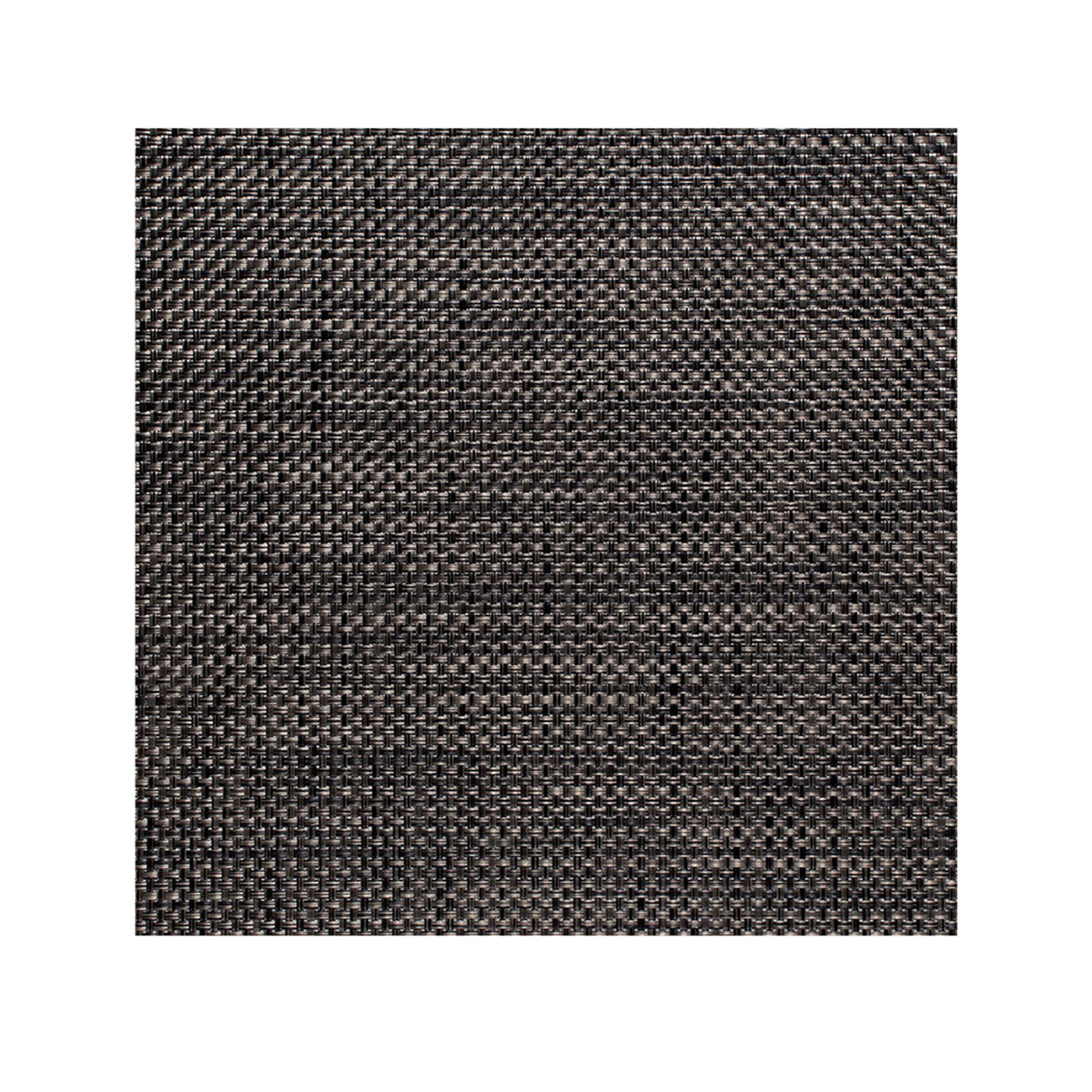 Square Placemats in Black with Midtone Warm Silver