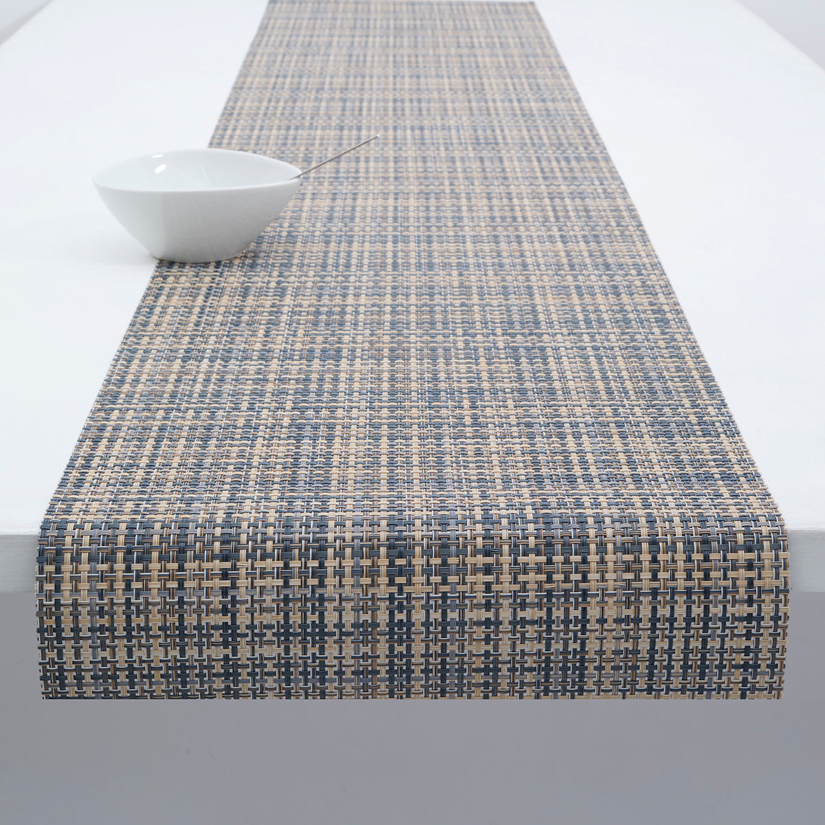 14'' x 72'' Table Runners in Mix of Light Golden Brown, Tan and Muted Navy