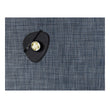 Basketweave Placemats - Denim With Prop