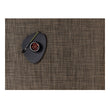 Rectangle Placemats in Mix of Dark Brown, Midtone Warm Brown and Metallic Silver