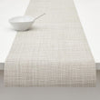 14'' x 72'' Table Runners in Light Cool Beige with White