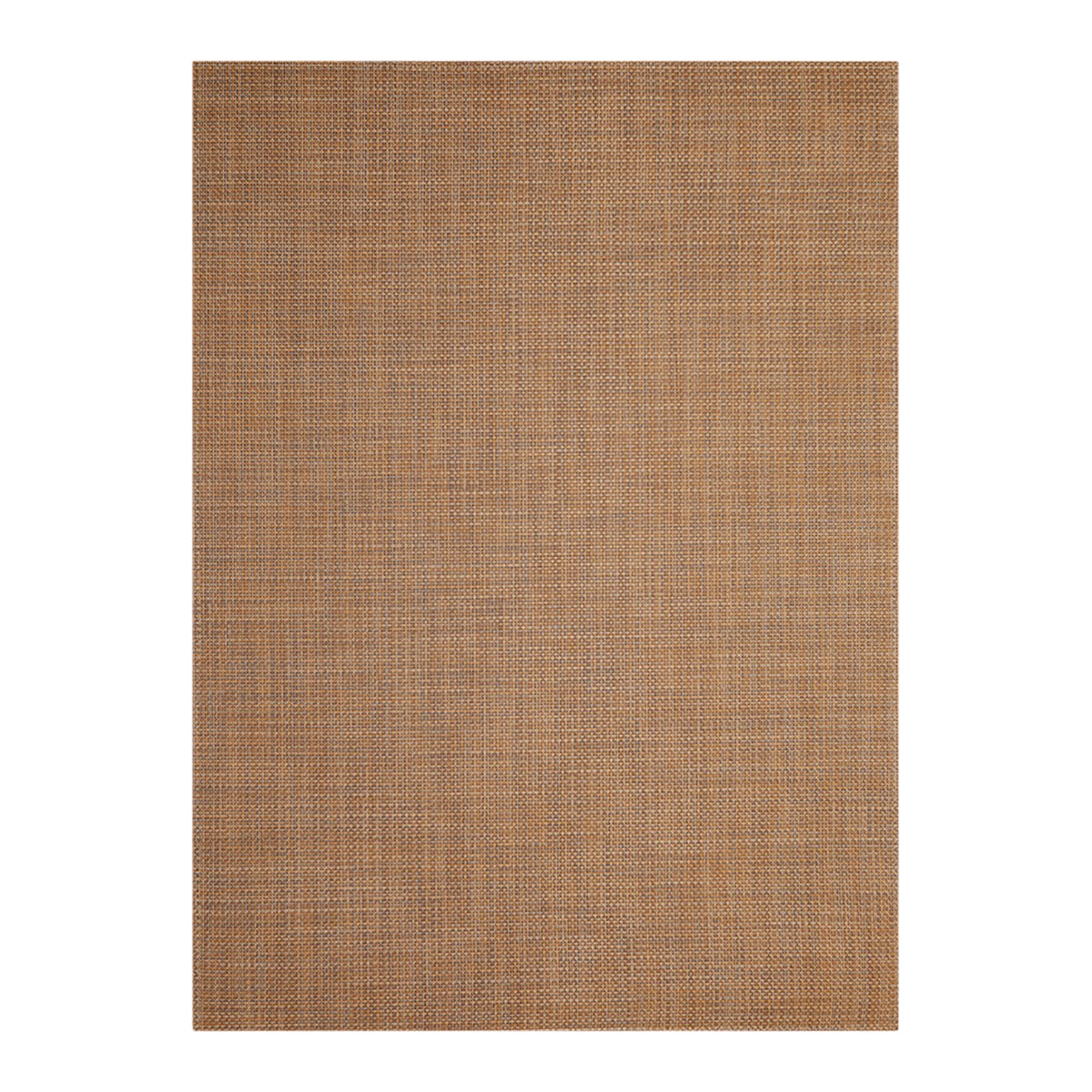 Teak Woven Floor Mat in Midtone Cool Grey