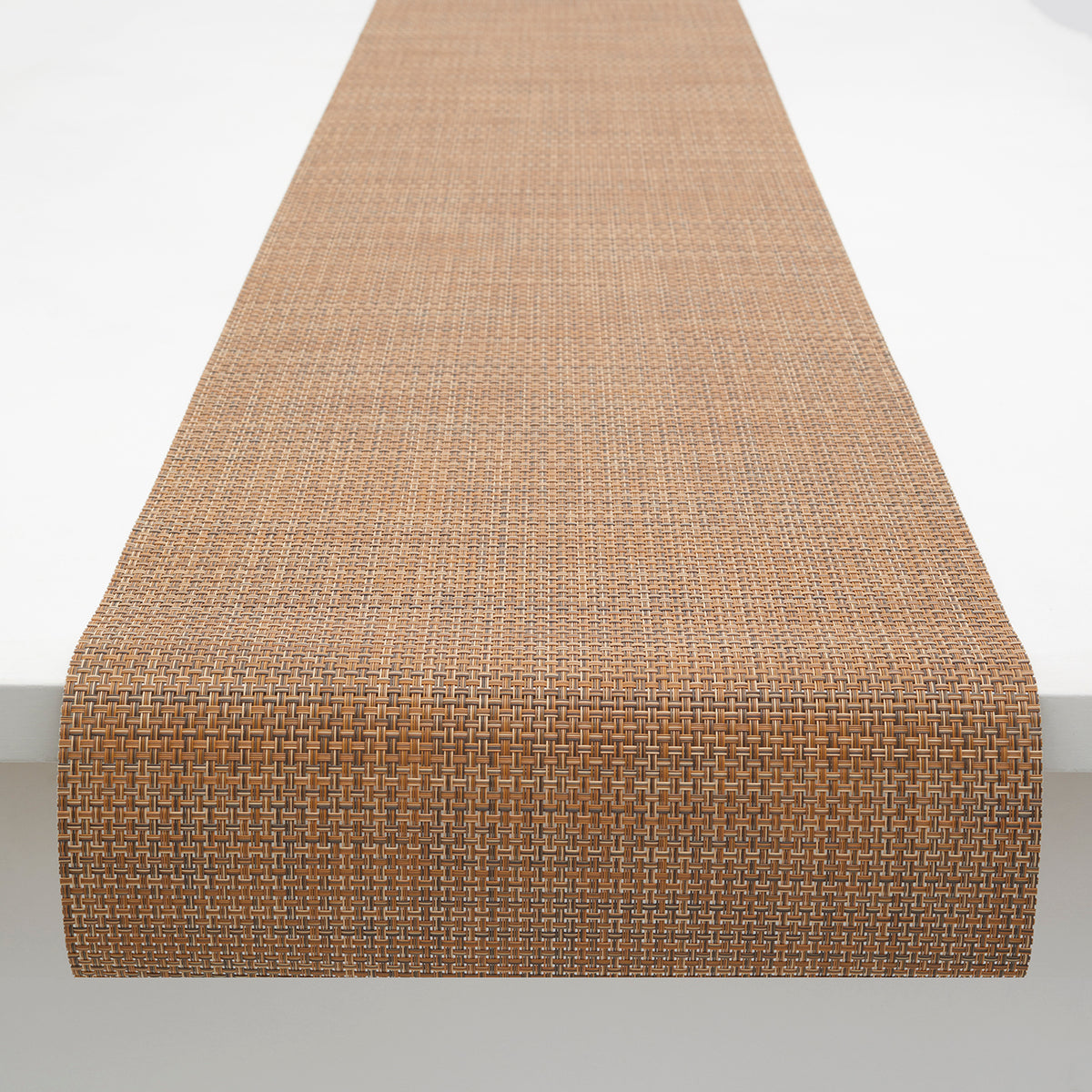 Basketweave Table Runners - Teak With Prop