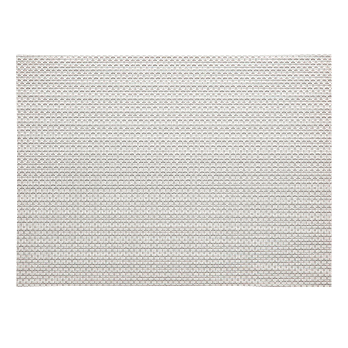 Mini Basketweave Placemats - White