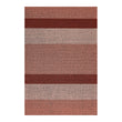 Rectangle Shag Mats in Mix of Warm Pink Tones