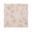 Square Placemats in Light Neutral Beige Base with Light Orange and Midtone Brown Accents