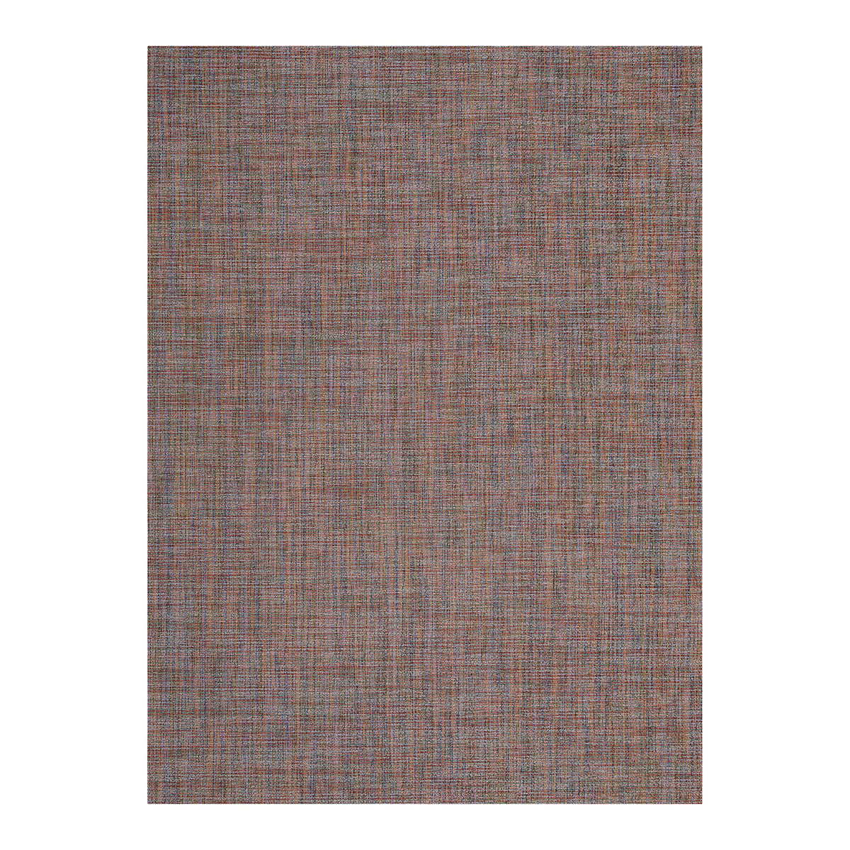 Black Opal Woven Floor Mat in Multicolor with Black, Vivid Orange, Midtone Green, and Lavender 