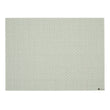 Rectangle Placemats in Muted Light Blue Green with White