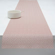 14'' x 72'' Table Runners in Muted Midtone Warm Red with White