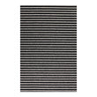 Rectangle Shag Mats in Mix of Black and White