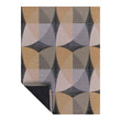 Detail image of Chilewich woven material showcasing texture, color, and pattern of the terrastrand yarn weave.