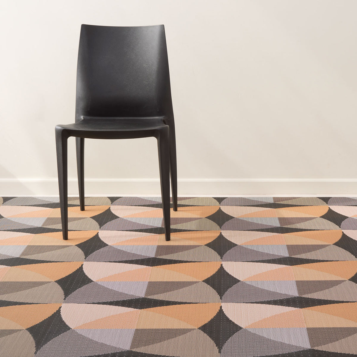 Detail image of Chilewich woven material showcasing texture, color, and pattern of the terrastrand yarn weave.
