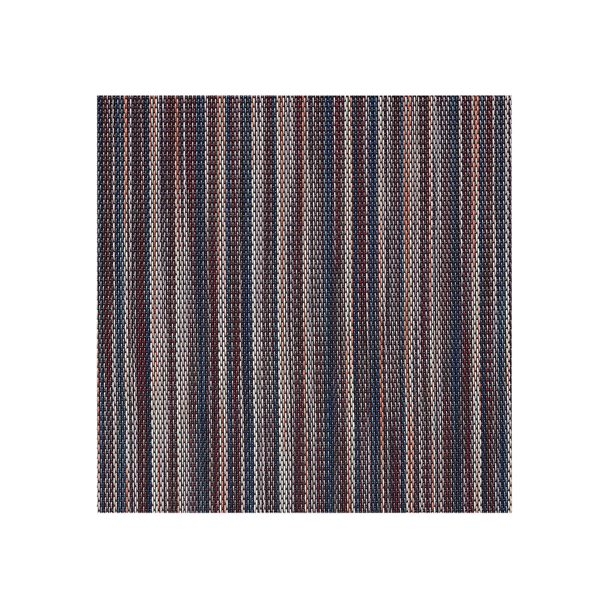 Detail image of Chilewich woven material showcasing texture, color, and pattern of the terrastrand yarn weave.