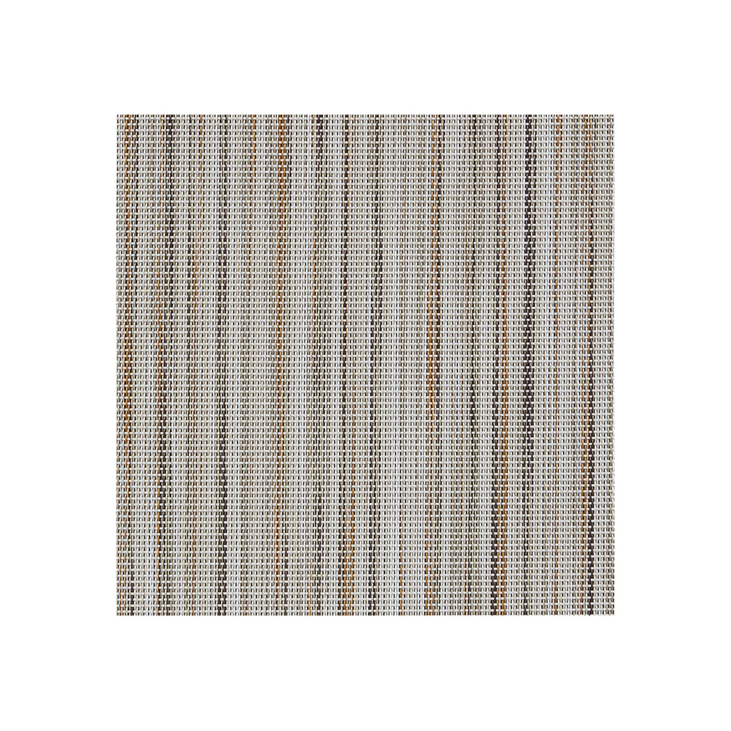 Detail image of Chilewich woven material showcasing texture, color, and pattern of the terrastrand yarn weave.