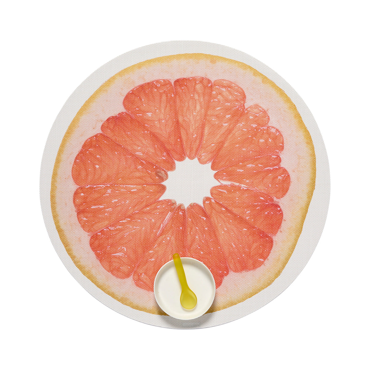Chilewich woven placemat with subtle texture and contemporary design, ideal for dining and tabletop decor.