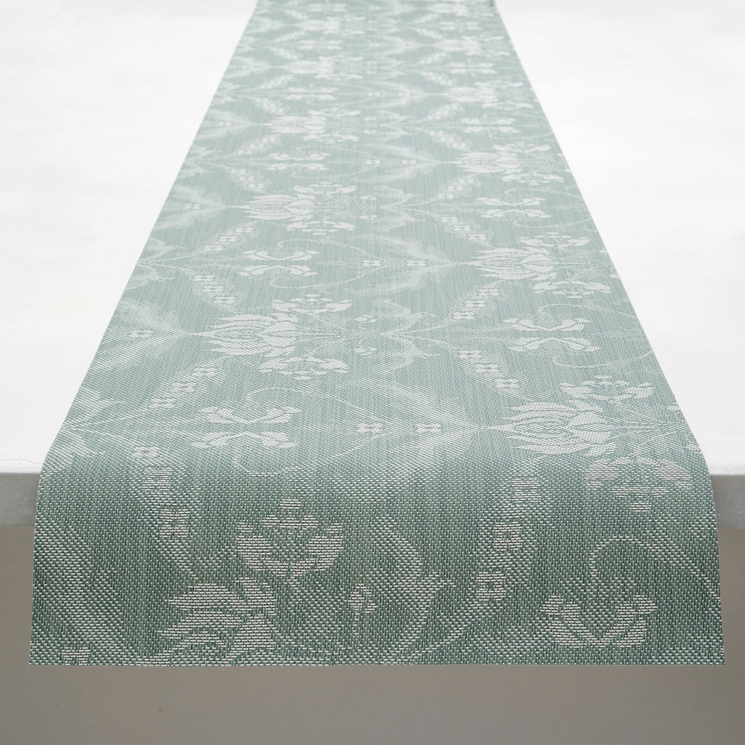 Damask Table Runners - Abalone With Prop