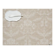 Damask Placemats - Flax With Prop