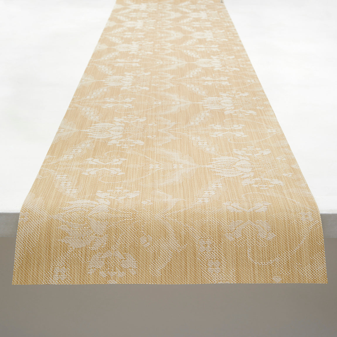 Damask Table Runners - Wheat