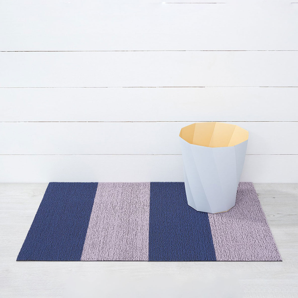 Duo Stripe Shag Mats - Berry Utility Mat