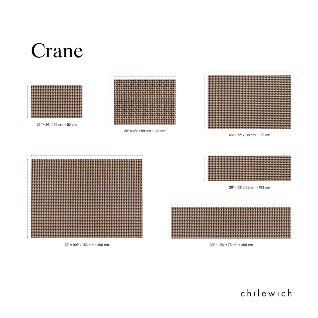Detail image of Chilewich woven material showcasing texture, color, and pattern of the terrastrand yarn weave.